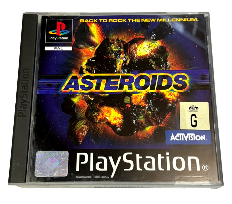 Asteroids PS1 PS2 PS3 PAL *Complete* (Preowned)