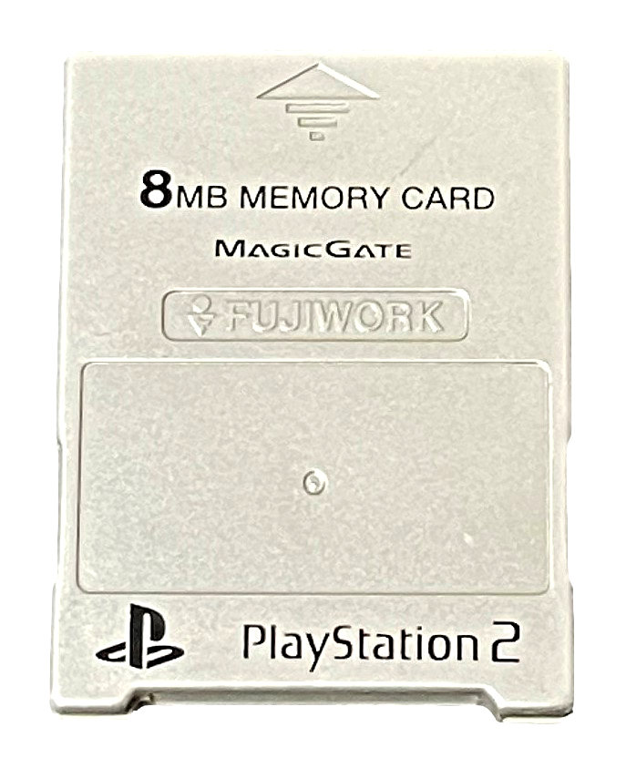 1 x Fujiwork Magic Gate PS2 Memory Card PlayStation 2 8MB (Preowned)