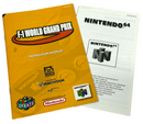 F-1 World Grand Prix Nintendo 64 N64 Boxed PAL *Complete*