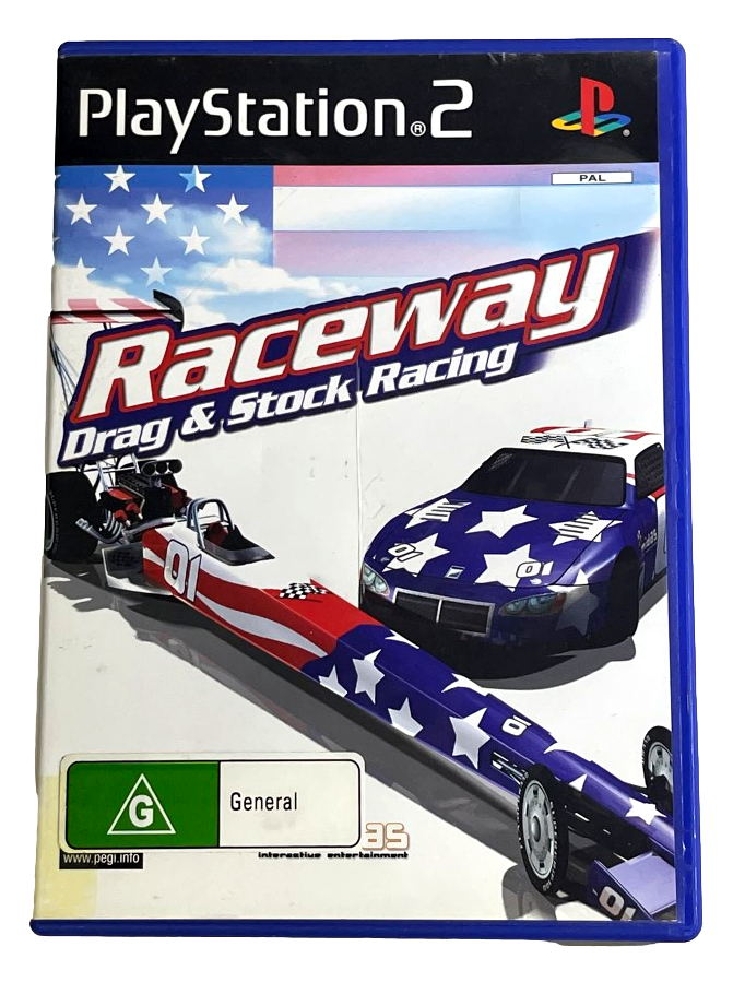 Raceway Drag & Stock Racing PS2 PAL *Complete*