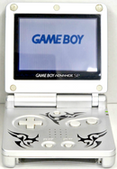 Tribal Nintendo Gameboy Advance SP Limited Edition (AGS 001) + Usb Charger