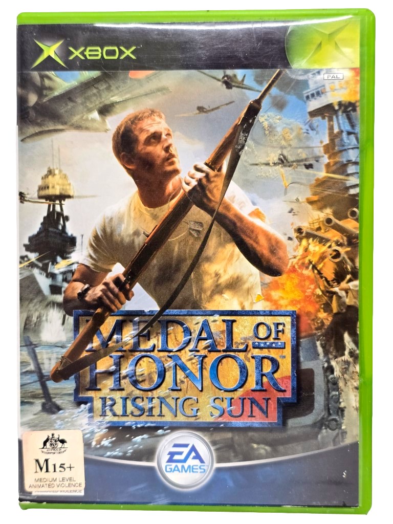 Medal of Honor Rising Sun Xbox Original PAL*Complete* (Preowned)