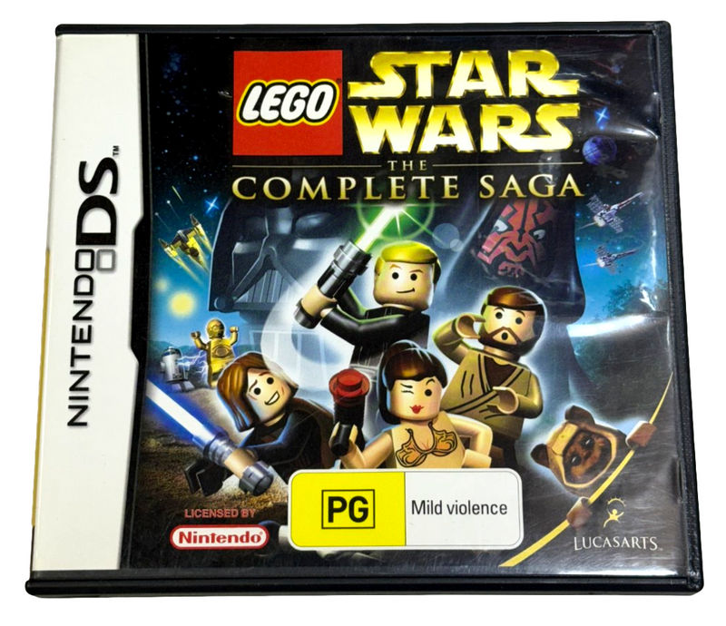 Lego Star Wars The Complete Saga Nintendo DS 2DS 3DS Game *No Manual* (Preowned)