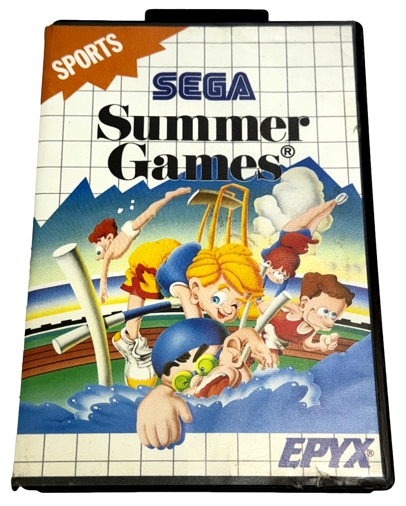 Summer Games Sega Master System *Complete* (Preowned)
