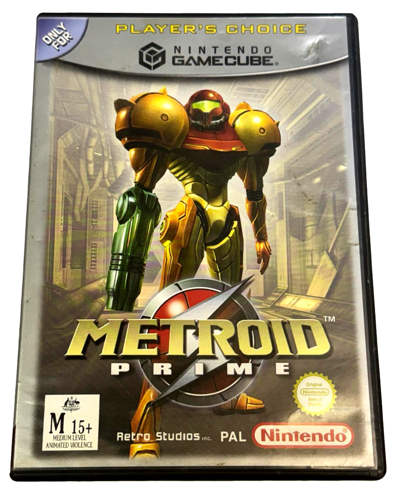 Metroid Prime Nintendo Gamecube PAL *No Manual* (Players Choice)