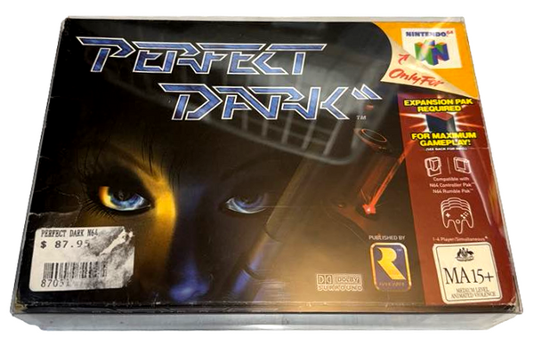 game perfect dark n64 emulator Perfect Dark Sealed N64 Perfect Dark Nintendo 64 N64 Boxed PAL