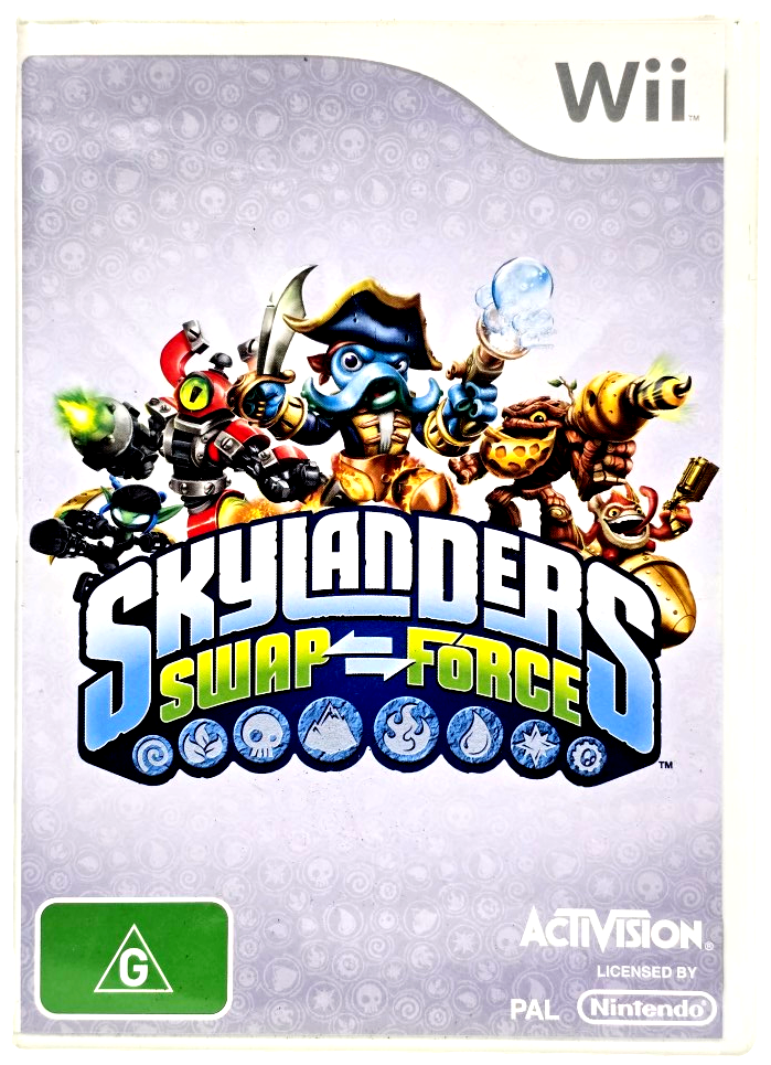 Skylanders Swap Force Nintendo Wii PAL *No Manual* Wii U Compatible