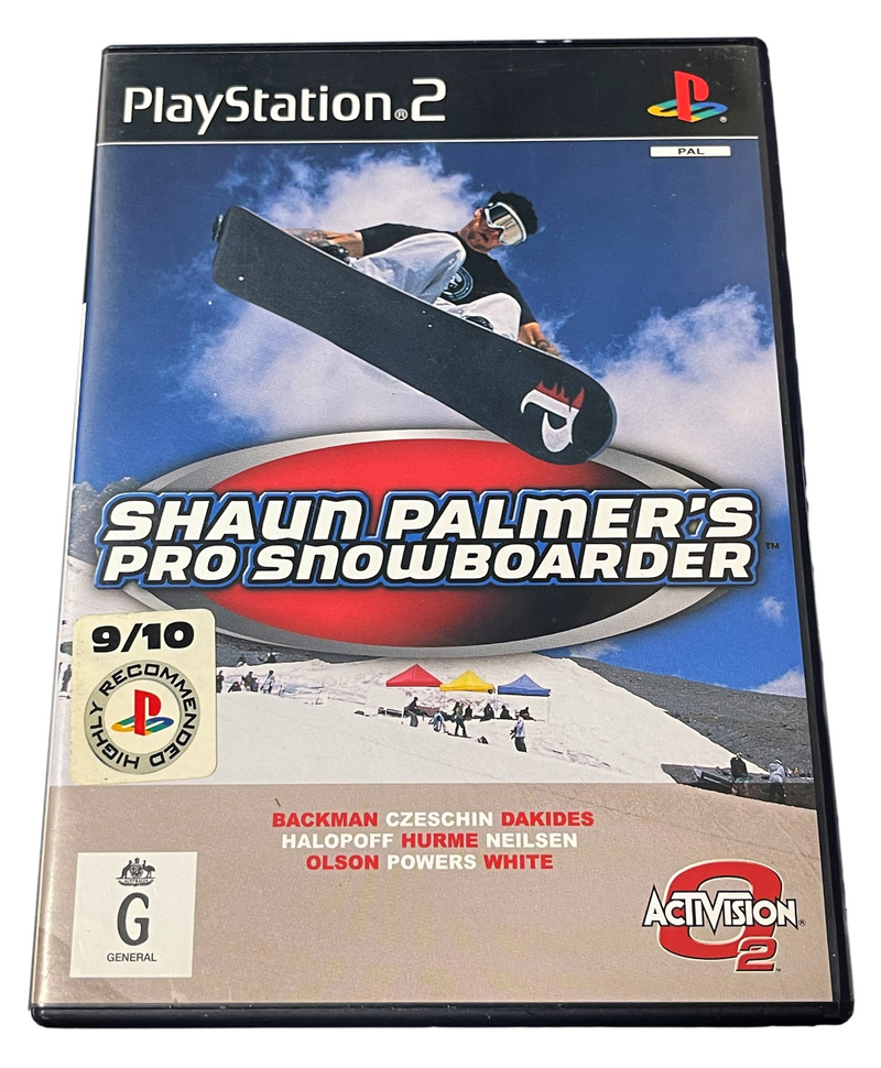 Shaun Palmer's Pro Snowboarder Sony PS2 PAL *No Manual* (Preowned)