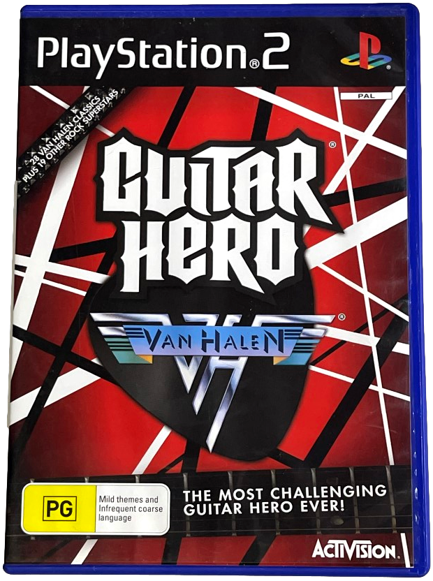 Guitar Hero Van Halen Sony PS2 PAL *Complete* (Preowned)