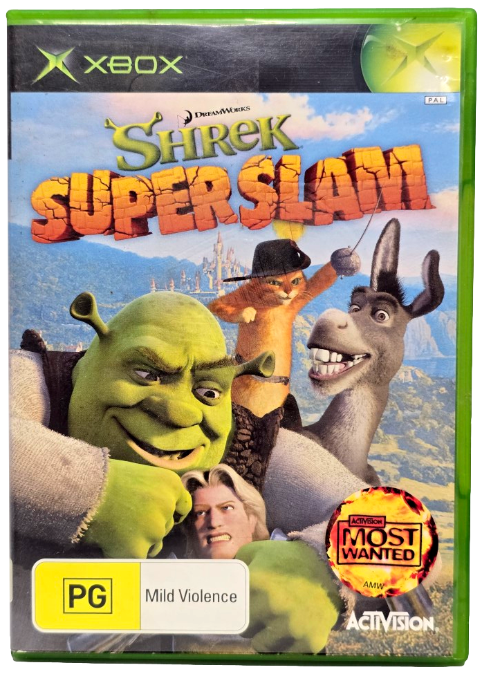 Shrek Super Slam XBOX Original PAL *Complete* (Preowned)