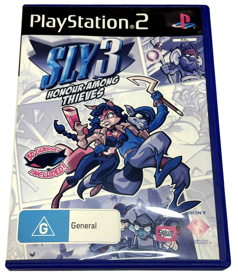 Sly 3 Honor Among Thieves PS2 PAL *No Manual* (Faded Cover)0