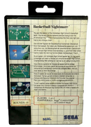 Basketball Nightmare Sega Master System *No Manual* Ex Rental3