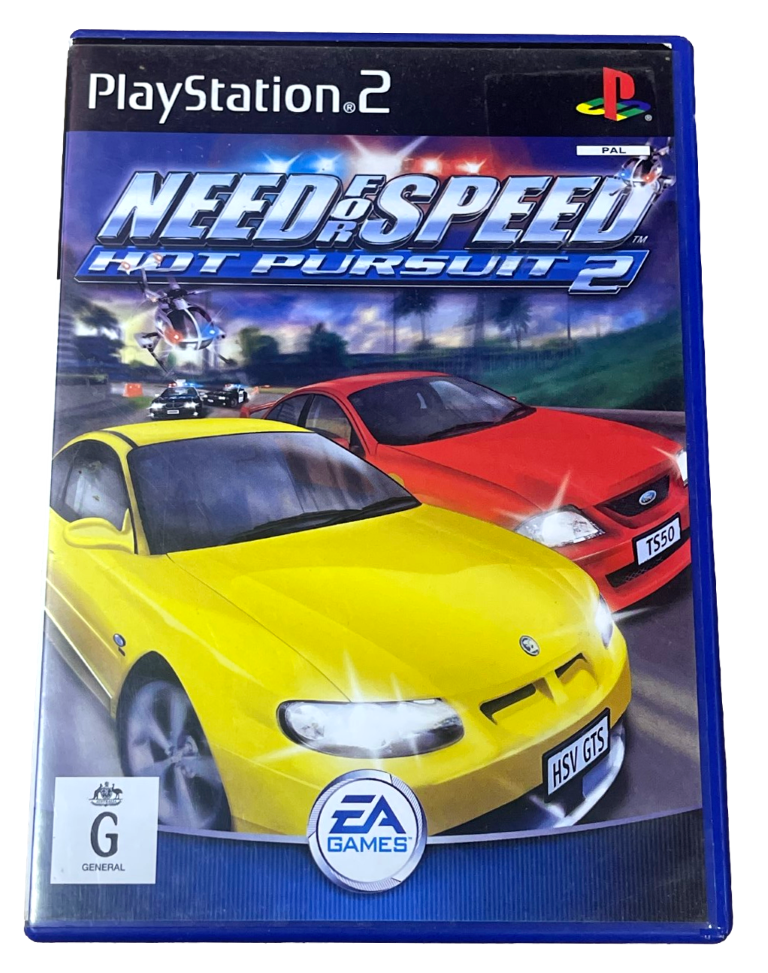 Need For Speed Hot Pursuit 2 PS2 PAL *Complete* PlayStation 20