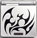 Tribal Nintendo Gameboy Advance SP Limited Edition (AGS 001) + Usb Charger