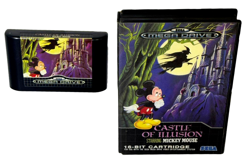 Castle Of Illusion Starring Mickey Mouse Sega Mega Drive PAL *No Manual* (Preowned)