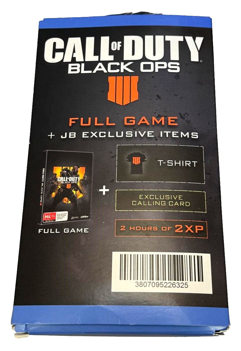 Call Of Duty Black Ops IIII Sony PS4 JB HIFI Exclusive Supply Pack