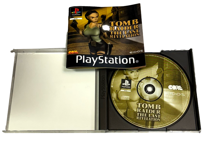 Tomb Raider The Last Revelation PS1 PS2 PS3 PAL *Complete* (Near Mint) (Preowned)