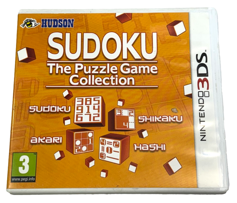 Sudoku The Puzzle Game Collection Nintendo 3DS 2DS Game (Preowned)