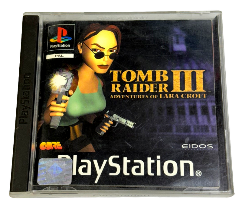 Tomb Raider III PS1 PS2 PS3 PAL *No Cover Art* (Preowned)