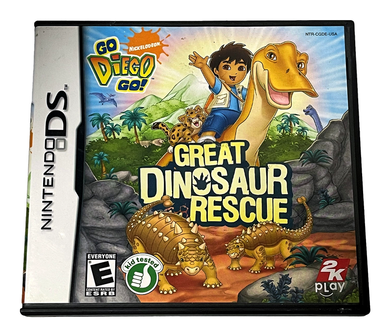 Go Diego Go Great Dinosaur Rescue Nintendo DS 2DS 3DS Game *Complete* (Preowned)