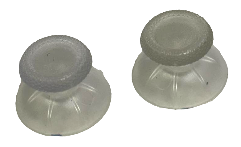 2 x Analog Thumbstick Caps PS5 PlayStation 5 Dual Sense Controller Joy Clear