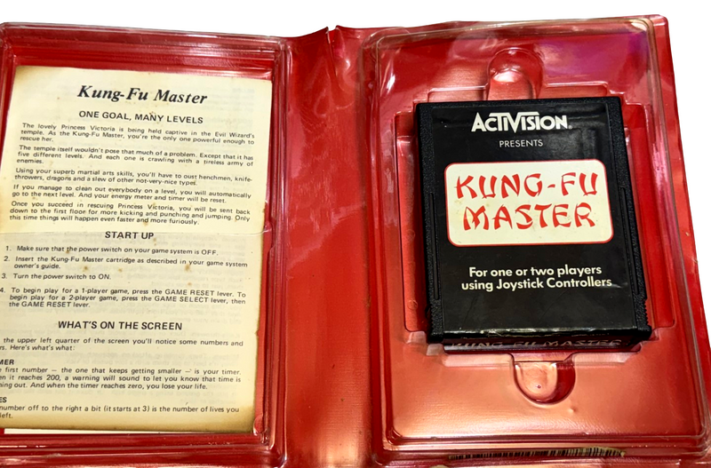 Kung Fu Master Atari 2600 *Complete* (Preowned)