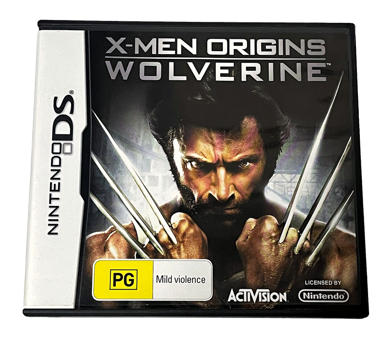 X-Men Origins Wolverine  Nintendo DS 2DS 3DS Game *Complete* (Preowned)