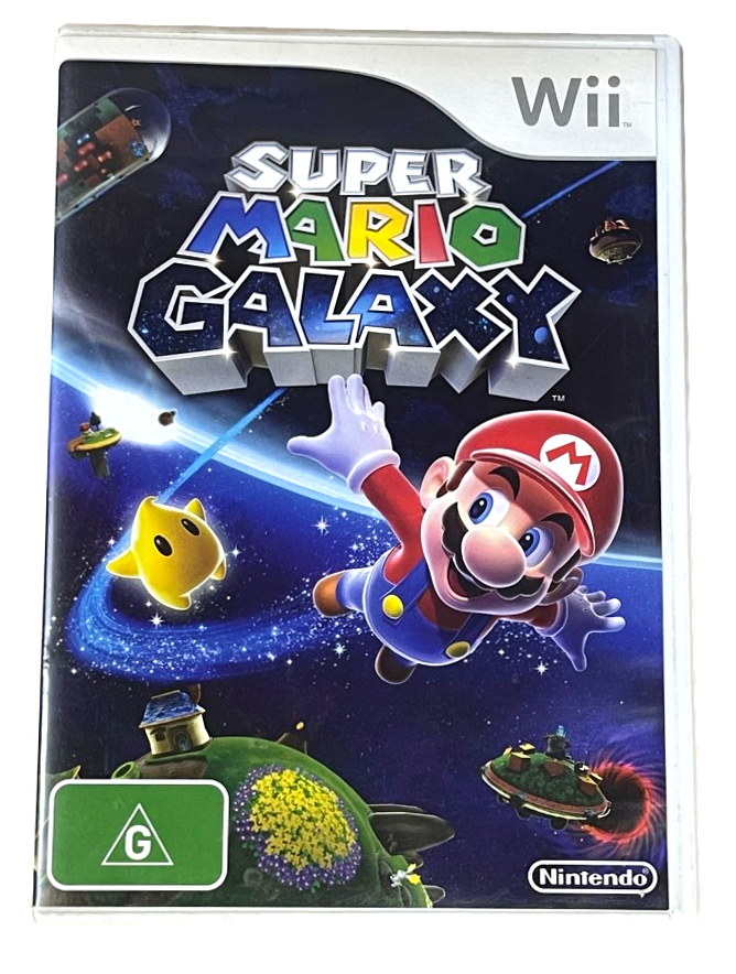Super Mario Galaxy Nintendo Wii PAL *No Manual* Wii U Compatible0