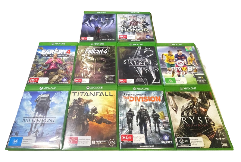 Large Game Bundle XBOX One PAL XBOXONE 10 titles Pack 3 (Preowned)