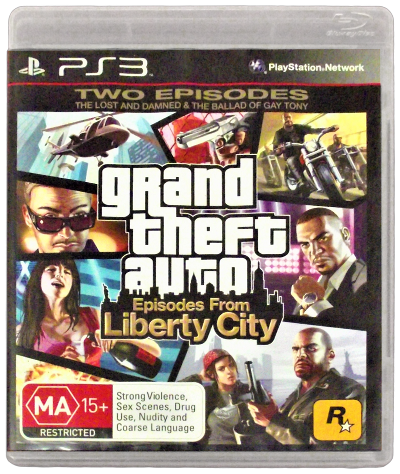 Grand Theft Auto: Episodes From Liberty City Sony PS3 *Complete* (Preowned)