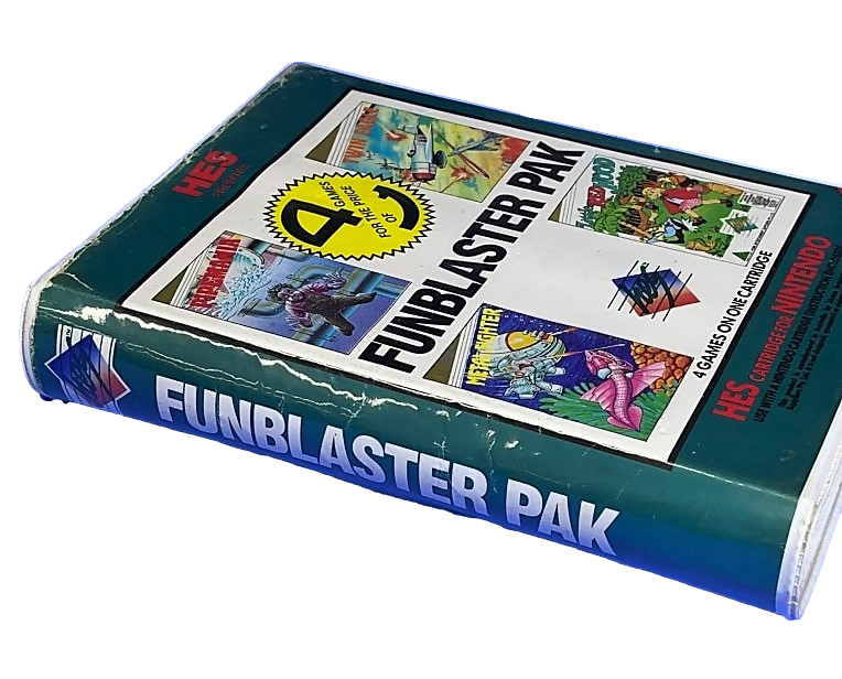 Funblaster Pak Nintendo HES NES Boxed PAL Piggy Back