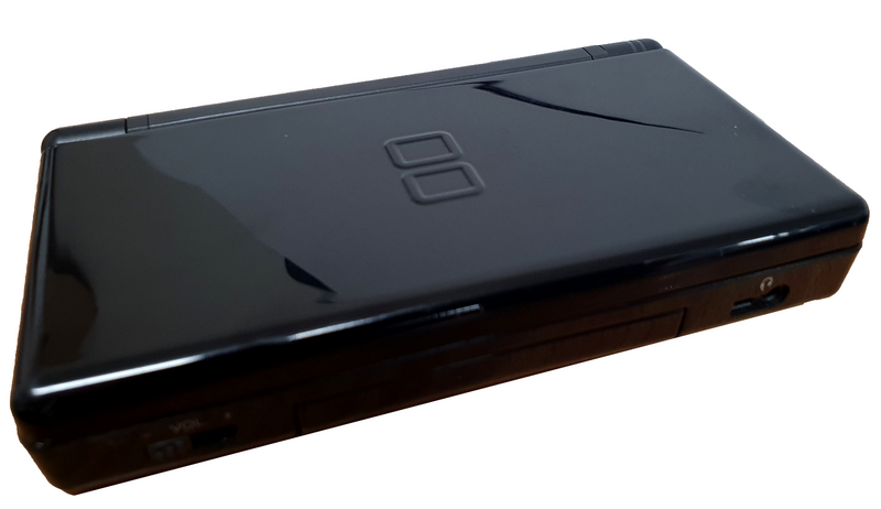 Black Nintendo DS Lite Console + USB Charger0