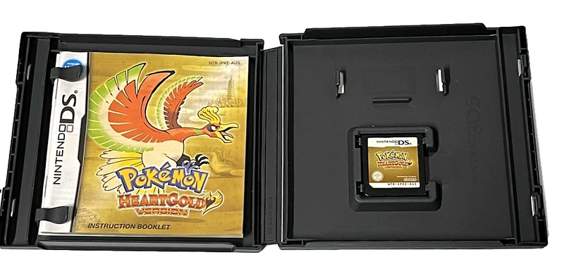 Pokemon Heartgold Version Nintendo DS 2DS 3DS Game *Complete* (Preowned)