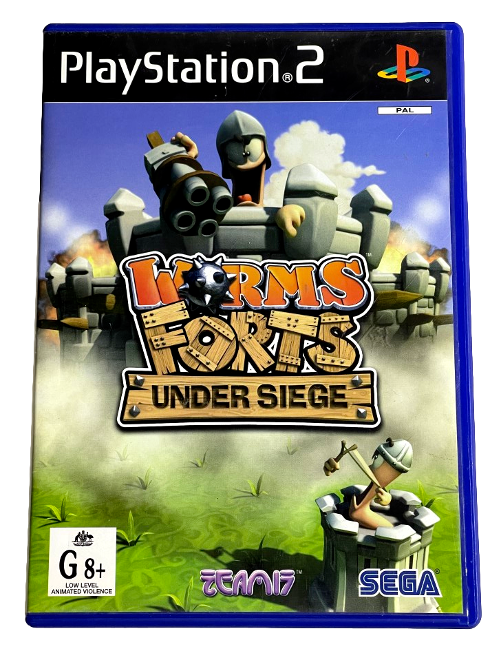 Worms Forts: Under Seige PS2 PAL *Complete* (Preowned)