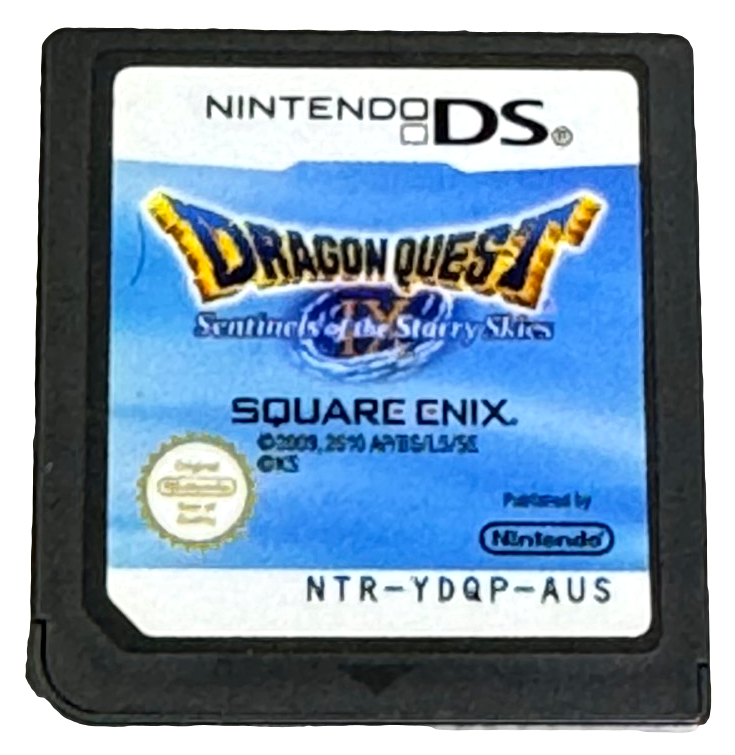 Dragon Quest IX Sentinels of the Starr Nintendo DS 2DS 3DS Game *Cartridge Only* (Preowned)