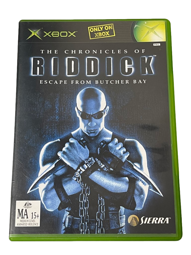 The Chronicles of Riddick XBOX Original PAL *Complete*