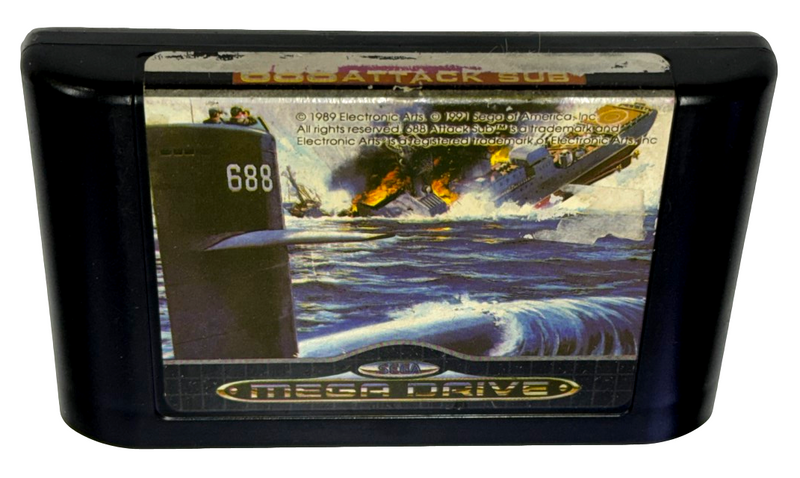 688 Attack Sub Sega Mega Drive *Cartridge Only* (Preowned)