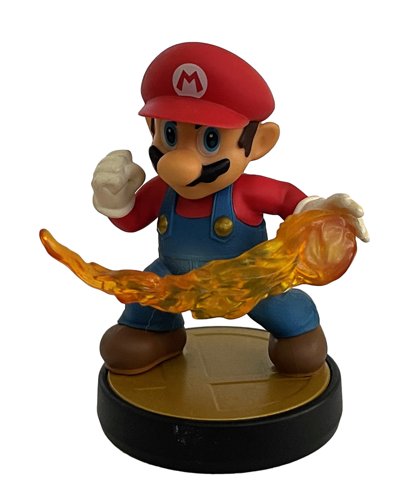 Super Smash Bros Collection N0.1 Mario Nintendo Amiibo Loose