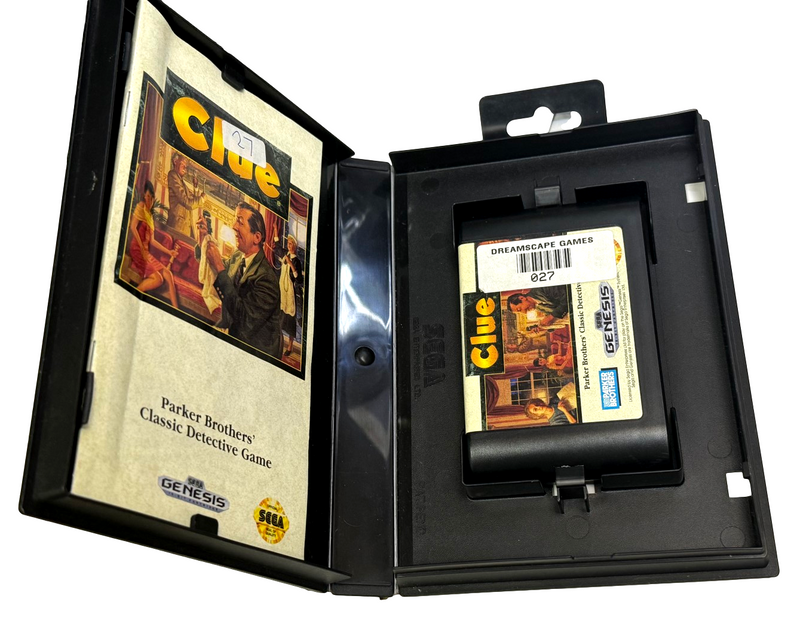 Clue Sega Mega Drive *Complete* (Ex Rental) (Preowned)