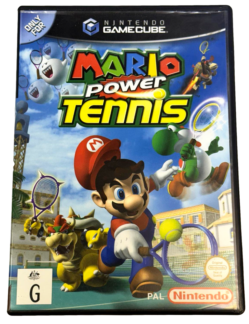 Mario Power Tennis Nintendo Gamecube PAL *Complete*