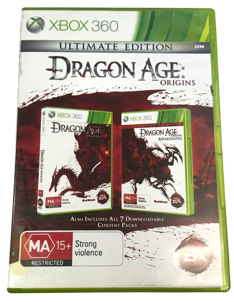 Dragon Age Origins Ultimate Edition XBOX 360 PAL (Preowned)