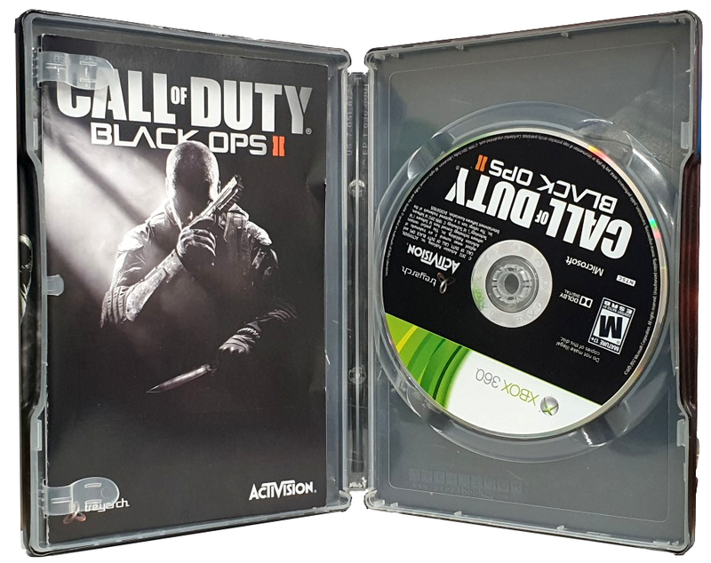 Call Of Duty Black Ops II XBOX 360 Steelbook PAL *Complete* XBOX360 (Preowned)