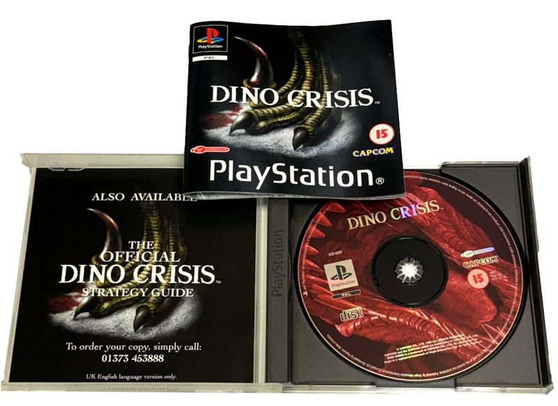 Dino Crisis PS1 PS2 PS3 PAL *Complete* (Near Mint) (Preowned)