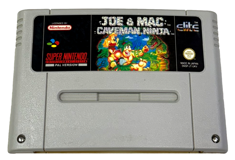 Joe & Mac Caveman Ninja Super Nintendo SNES PAL (Preowned)