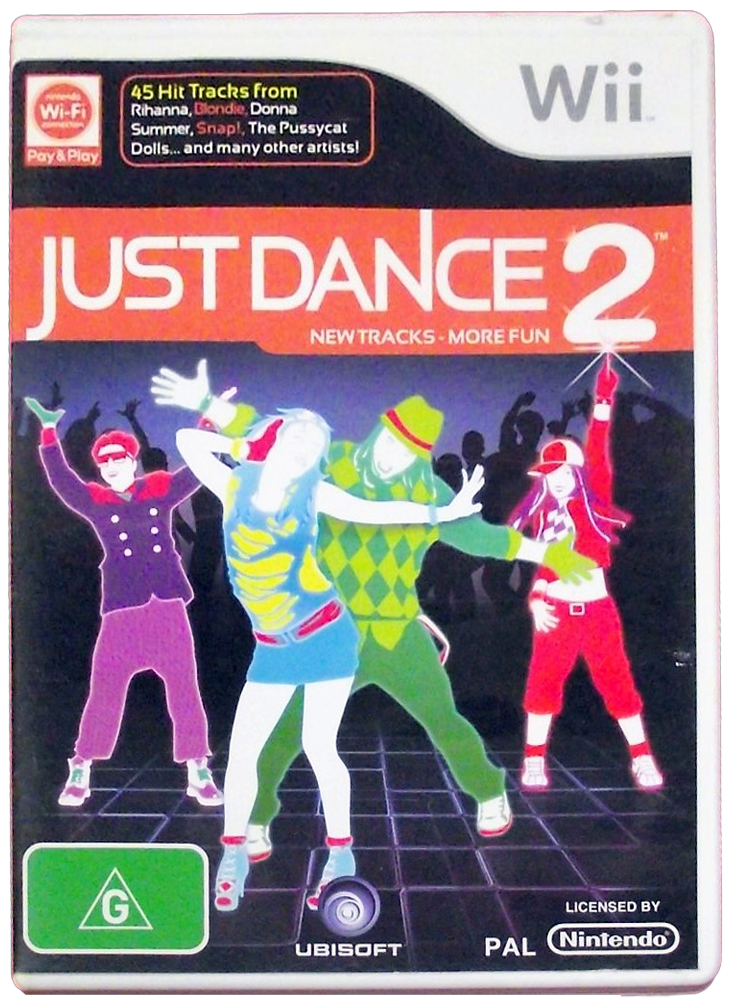 Just Dance 2 Nintendo Wii PAL *Complete* Wii U Compatible (Preowned)