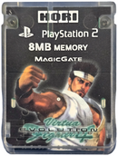 Virtua Fighters 4 Evolution Hori Magic Gate PS2 Memory Card 8MB0