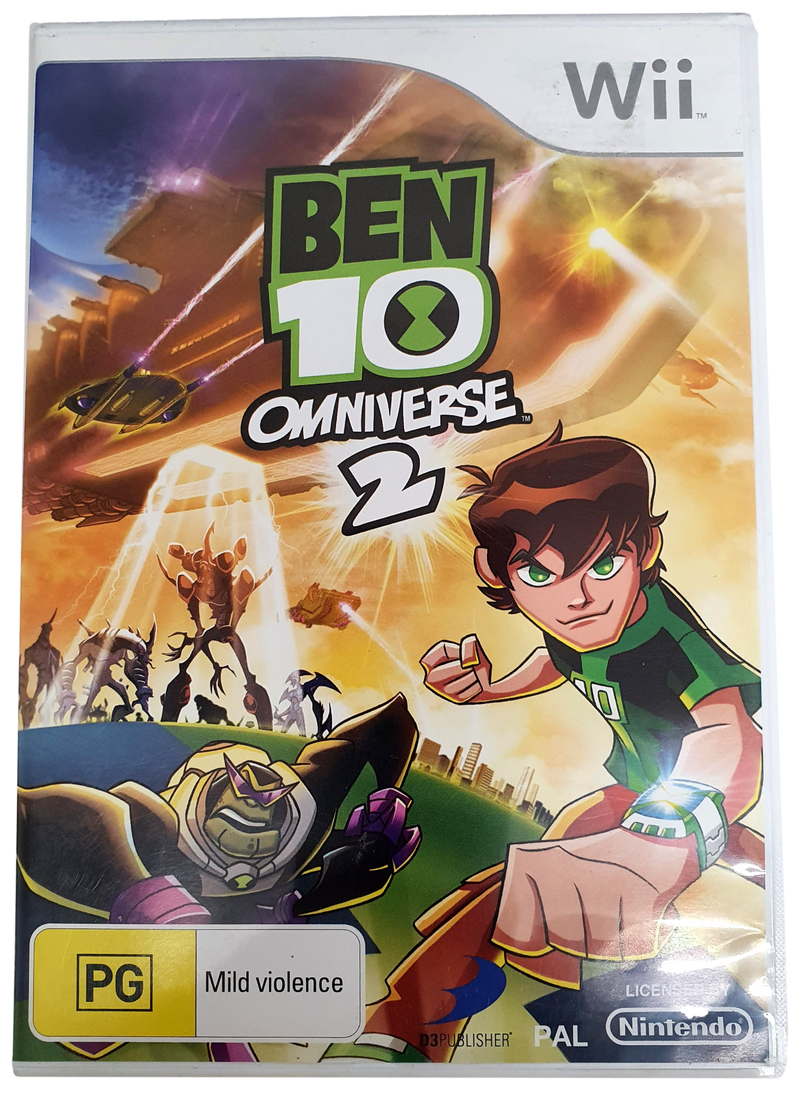 Ben 10 Omniverse 2 Nintendo Wii PAL *Complete* (Pre-Owned)