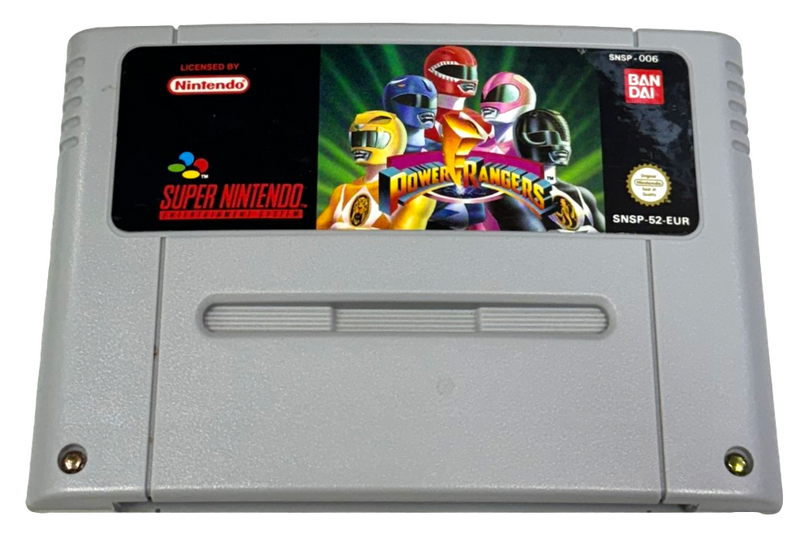 Power Rangers Super Nintendo SNES PAL (Preowned)