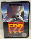 Air Force F22 Interceptor Sega Mega Drive PAL *Complete*