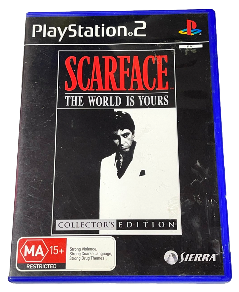 Scarface: The World is Yours Collector's Edition PS2 PAL *Manual And  Map* (Preowned)